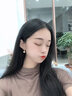 Jay圓臉耳墜耳環(huán)輕奢耳飾女925銀耳釘耳扣耳圈送閨蜜送女友生日禮物 925銀圈（京倉(cāng)/就近發(fā)貨） 曬單實(shí)拍圖