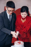 皮爾卡丹（pierre cardin）新郎西服套裝男士商務職業(yè)正裝結婚禮服痞帥休閑修身大碼西裝男 LJT9889中灰兩件套(西服+西褲) XL 身高160-180\體重120-135斤 曬單實拍圖