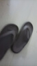 稻草人人字拖鞋男士簡約云感情侶居家用防滑沙灘運動戶外女涼拖 棕42-43 曬單實拍圖