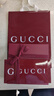 GUCCI古馳飾長(zhǎng)方形搭扣雙面腰帶3.5厘米寬[七夕禮物] 黑色 85cm 曬單實(shí)拍圖