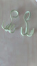 衣柜衣帽掛鉤四爪掛鉤可旋轉(zhuǎn)衣架家用臥室領(lǐng)帶包包收納鉤北歐風(fēng) 白黃粉藍顏色隨機 2個掛鉤加2個四爪一套裝 曬單實拍圖