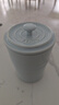 琺寶（staub）廚房陶瓷儲(chǔ)物罐系列調(diào)味料盒調(diào)料罐茶盒米盒谷物豆類鏟勺收納盒 儲(chǔ)物罐1000ml 水藍(lán)色 曬單實(shí)拍圖