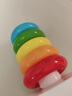 費(fèi)雪（Fisher-Price）疊疊樂(lè)彩虹套圈積木塔兒童寶寶套杯啟蒙早教益智玩具新年禮物 新彩虹套圈 曬單實(shí)拍圖