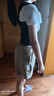 背背佳U9矯姿帶背部姿勢(shì)帶護(hù)腰帶兒童學(xué)生男女士坐姿端正坐姿站姿-M 曬單實(shí)拍圖