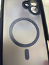 ALittleFlower適用蘋果16plus手機(jī)殼 iphone16plus保護(hù)套磁吸殼magsafe充電超薄防摔硅膠軟殼鏡頭全包 黑色 曬單實(shí)拍圖