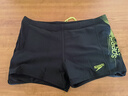 速比濤（Speedo）泳褲男動感大標(biāo)彈力舒適抗氯速干男士平角泳褲 鮮黃色 38 曬單實拍圖