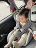 兒童安全座椅嬰兒寶寶車(chē)載汽車(chē)用0-12歲通用360旋轉小月齡可坐躺 海鹽藍【360°旋轉】側防撞 曬單實(shí)拍圖