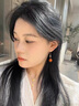 法優(yōu)曼南紅耳環(huán)新中式國風耳飾紅色玉石耳夾女無耳洞配旗袍新年耳墜復古 10mm【高冰南紅瑪瑙】祥赤耳鉤 曬單實拍圖