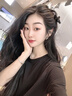 曉青瓜鑲鉆蝴蝶結(jié)鴨嘴夾韓系女氣質(zhì)發(fā)卡后腦勺發(fā)夾新款時(shí)尚高端簡約發(fā)飾 F3454蝴蝶結(jié)鴨嘴夾 曬單實(shí)拍圖