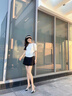 Pale memory黑白拼接色尖頭高跟鞋女2025新款法式設(shè)計(jì)感小眾細(xì)跟單鞋 黑色 6cm 39 曬單實(shí)拍圖