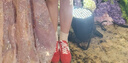 TOOMANYSHOES女鞋【明星同款】霓虹街道小白鞋運(yùn)動跑鞋紅色德訓(xùn)鞋女復(fù)古休閑鞋 紅色【拍大一碼】 38 曬單實拍圖