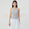 哥弟（GIRDEAR）女裝2025春季新品字母U型背心女130015 霧染彩紗 M (3碼) 曬單實(shí)拍圖