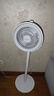 美的（Midea）【暴風(fēng)循環(huán)】空氣循環(huán)扇大風(fēng)量搖頭電風(fēng)扇家用臺(tái)式落地扇輕音臥室節(jié)能小風(fēng)扇柔風(fēng)輕羽扇 FGA24TQ 曬單實(shí)拍圖