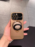 雷諾琦適用蘋果16promax手機殼磁吸帶支架16pro磨砂新款iphone15高級感14鏡頭全包13防摔男士女16pm硬殼 【沙漠金】秒變17磁吸無感支架 蘋果16 曬單實拍圖