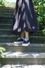 UIWI帆布鞋女夏季女鞋2025新款厚底休閑鞋百搭經(jīng)典街拍板鞋增高鞋透氣 牛仔藍(lán)U172 37 建議拍大一碼 曬單實(shí)拍圖