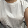 歌力思（ELLASSAY）春夏新款棉不對(duì)稱中式盤扣掐腰設(shè)計(jì)氣質(zhì)短袖T恤女EWV352Z0050 純凈白 XS 曬單實(shí)拍圖
