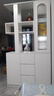 唯有百意入戶(hù)玄關(guān)柜酒柜一體鞋柜現代輕奢客廳屏風(fēng)隔斷柜小戶(hù)型雙面門(mén)廳柜 奶油白色 長(cháng)1.05米 曬單實(shí)拍圖