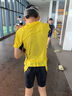 羽克兒童泳衣男童2024新款中大童速干分體溫泉游泳衣專(zhuān)業(yè)男孩泳褲裝備 黃色（泳帽+泳鏡+雙肩包） 4XL（身高135-145cm重60--80斤） 曬單實(shí)拍圖