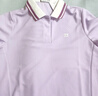 ELLE ACTIVE女裝POLO衫女士運(yùn)動(dòng)休閑新款翻領(lǐng)防曬T恤舒適短袖透氣速干上衣女 淺紫色 2XL 曬單實(shí)拍圖