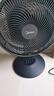 美的（Midea）臺式電風(fēng)扇七葉柔風(fēng)輕音臥室宿舍廣角遠距交流定頻臺扇辦公室桌面節(jié)能省電搖頭小型電扇 FGAU30D 曬單實拍圖