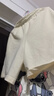 名創(chuàng)優(yōu)品（MINISO）運(yùn)動(dòng)套裝女夏季2025年新款純棉短袖小個(gè)子休閑夏裝搭配一整套女裝 鵝黃+奶白(幸運(yùn)愛心) S 155(舒適好搭) 曬單實(shí)拍圖