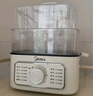 美的（Midea）蒸鍋電蒸鍋燉蒸煮一體 四層大容量多用途鍋電煮鍋電火鍋蒸蛋器蒸包子鍋家用多功能鍋ZGE2323Z03X 曬單實(shí)拍圖