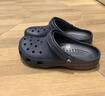 CORCS CROCS夏季經(jīng)典款洞洞鞋男士戶(hù)外沙灘鞋一腳蹬平跟防滑女涼拖鞋 深藍色經(jīng)典款 40 =M7W9 曬單實(shí)拍圖