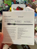 貝爾金（BELKIN）雙Type-C數(shù)據(jù)線 60W快充 CtoC電源線 iPhone手機(jī)蘋果電腦MacBook快充線 1米編織款 黑色 CAB024 曬單實(shí)拍圖