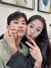 ALLOVE情侶戒指男女求婚銀對(duì)戒表白首飾七夕情人節(jié)禮物送女朋友老婆生日 曬單實(shí)拍圖