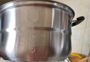 九陽（Joyoung）蒸鍋不銹鋼蒸鍋家用燉湯蒸饅頭包子魚三層大容量湯鍋28cm 曬單實(shí)拍圖