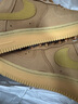 耐克（NIKE）官方男鞋女鞋 AIR  AF1 小麥空軍一號運動鞋時尚百搭板鞋休閑鞋 CJ9179-200 36.5 曬單實拍圖