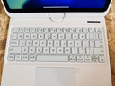 IFACE MALL新2025款ipad11妙控鍵盤(pán)適用ipad air6/7蘋(píng)果10.9英寸保護套10代pro13平板12.9寸旋轉鍵盤(pán)殼air5/4 【晶鉆白】自由旋轉｜無(wú)延遲｜七色背光【送鼠標】 曬單實(shí)拍圖