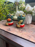錦山堂故宮文創(chuàng)招財(cái)貔貅麒麟擺件一對國學(xué)裝飾開業(yè)喬遷生日禮物伴手禮品 好事發(fā)生-貔貅+鑼鼓+【紅喜慶禮盒】 國潮招財(cái)瑞獸特色禮物送友人 曬單實(shí)拍圖