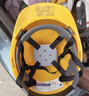 霍尼韋爾（Honeywell）安全帽 L99S HDPE 阻燃耐低溫 防砸抗沖擊建筑工地電力頭盔 黃色透氣1頂 曬單實(shí)拍圖
