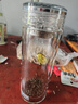 水宜生玻璃杯雙層水杯男茶杯高檔商務(wù)泡茶杯辦公杯水晶杯透明防燙微保溫 【380ml】禮盒裝 曬單實(shí)拍圖