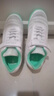 卡爾美（KELME）足球鞋魔術(shù)貼青少年免系帶碎釘TF透氣學(xué)生球鞋 白/清新綠 38  曬單實(shí)拍圖