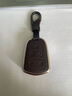 宜創(chuàng  )凱迪拉克CT5鑰匙套XT6 XT5扣CT4車(chē)XTSXT4CT6高檔鋁合金汽車(chē)鑰匙扣 B款五鍵-【荔枝紋棕】+掛扣 曬單實(shí)拍圖