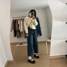 DGOV針織衫女2025年新款設(shè)計感秋季毛衣女加厚韓系針織開衫外套女 杏色 S 建議95斤內(nèi) 曬單實拍圖