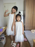 戴維貝拉（DAVE＆BELLA）大童女童夏裝套裝學(xué)院風(fēng)兒童中大童jk兩件套小童女孩甜美衣服 米白 140 cm（建議身高130-140cm） 曬單實(shí)拍圖