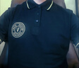 VERSACE JEANS COUTURE范思哲 奢侈品男裝純色徽標(biāo)純棉短袖polo衫保稅倉發(fā) 78GAGT00CJ01 黑色 M 曬單實(shí)拍圖