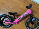 STRIDER平衡車(chē)Sport兒童滑步車(chē)少兒?jiǎn)诬?chē)1-3 4歲寶寶學(xué)步滑行車(chē)小孩自行車(chē) 粉色 曬單實(shí)拍圖
