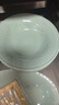 蘇氏陶瓷（SUSHI CERAMICS）青瓷餐具套裝淺綠釉五谷豐登陶瓷碗盤56頭中餐具禮盒G90506 曬單實拍圖