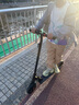 bremer電動(dòng)滑板車可折疊小型電動(dòng)車成人學(xué)生兩輪鋰電池站騎輕便踏板代步 高配版/豎停輔助輪/20公里+座椅 曬單實(shí)拍圖