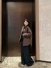 波司登25年新款輕薄羽絨服女短款90絨翻領(lǐng)拼接百搭巴恩風(fēng)外套B250135334 可可棕|7C92 S 160/84A 體重約100-110斤 曬單實(shí)拍圖