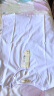 艾路丝婷夏装短袖T恤女上衣韩版修身圆领纯色棉体恤TX3361 白色 180/100A/XXXL 实拍图