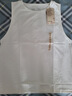 無印良品（MUJI） Walker 女式防紫外線性能吸汗速干無袖T恤防曬衣 BIE04A3S 米白色 S （155/80A） 曬單實拍圖
