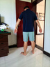 迪卡儂（DECATHLON）Polo衫男女運(yùn)動(dòng)T恤夏翻領(lǐng)男短袖寬松半袖公司工服速干T恤 男款-藏青 L 曬單實(shí)拍圖