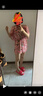 DK游泳衣女性感聚攏比基尼三件套平角保守遮肚顯瘦溫泉裝 粉色 L 曬單實(shí)拍圖