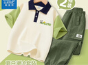 真維斯兒童套裝男童夏季韓版衣服2025新款polo衫運(yùn)動(dòng)速干工裝長(zhǎng)褲童裝 【透氣親膚兩件套】01 150 曬單實(shí)拍圖