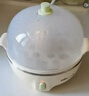 小熊（Bear）煮蛋器蒸蛋器單雙層家用高溫?cái)嚯娒阅阍绮碗u蛋羹蒸雞蛋器蒸蛋機(jī)燉蛋器便攜式電蒸鍋煮雞蛋神器 雙層 ZDQ-B14Q1【無(wú)蒸碗】 曬單實(shí)拍圖